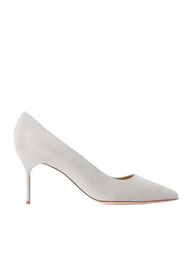 Manolo Blahnik Bb 70 Suede Pumps | Thumbnail 1 Manolo Blahnik Bb 70 Suede Pumps | Thumbnail 1