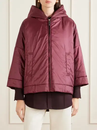 Max Mara Padded Hooded Shell Jacket | Thumbnail 3 Max Mara Padded Hooded Shell Jacket | Thumbnail 3