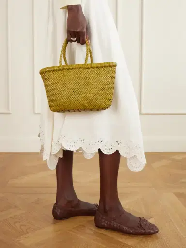 Dragon Diffusion Gora Mini Woven Leather Tote | Thumbnail 2 Dragon Diffusion Gora Mini Woven Leather Tote | Thumbnail 2