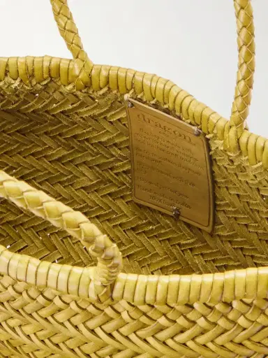 Dragon Diffusion Gora Mini Woven Leather Tote | Thumbnail 6 Dragon Diffusion Gora Mini Woven Leather Tote | Thumbnail 6