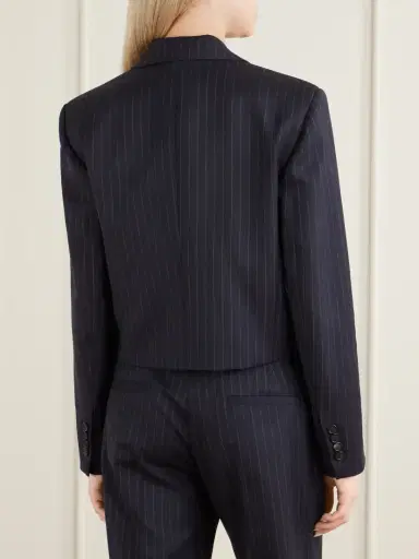 Nili Lotan Swan Striped Wool-blend Blazer | Thumbnail 3 Nili Lotan Swan Striped Wool-blend Blazer | Thumbnail 3