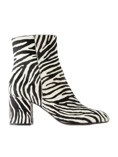 Gianvito Rossi Joelle Pony 70 Zebra-print Calf Hair Boots | Thumbnail 1 Gianvito Rossi Joelle Pony 70 Zebra-print Calf Hair Boots | Thumbnail 1