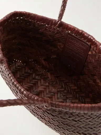 Dragon Diffusion Gora Mini Woven Leather Tote | Thumbnail 6 Dragon Diffusion Gora Mini Woven Leather Tote | Thumbnail 6