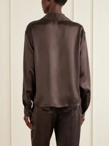 Tom Ford Silk-satin Blouse | Thumbnail 4 Tom Ford Silk-satin Blouse | Thumbnail 4