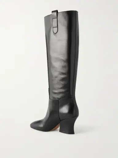 Jil Sander Lune Leather Knee Boots | Thumbnail 3 Jil Sander Lune Leather Knee Boots | Thumbnail 3