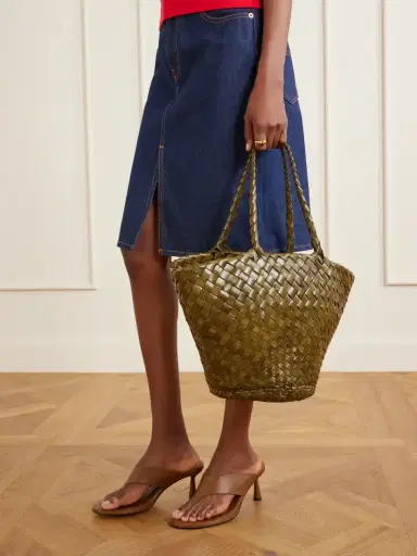 Dragon Diffusion Egola Woven Leather Tote | Thumbnail 2 Dragon Diffusion Egola Woven Leather Tote | Thumbnail 2