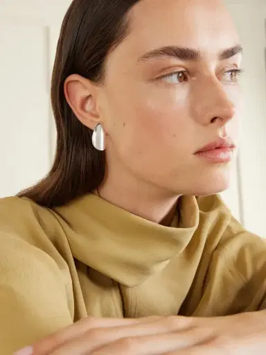By Pariah Sculptural Recycled Sterling Silver Earrings | Thumbnail 2 By Pariah Sculptural Recycled Sterling Silver Earrings | Thumbnail 2