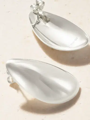 By Pariah Sculptural Recycled Sterling Silver Earrings | Thumbnail 3 By Pariah Sculptural Recycled Sterling Silver Earrings | Thumbnail 3