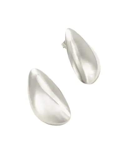 By Pariah Sculptural Recycled Sterling Silver Earrings | Thumbnail 1 By Pariah Sculptural Recycled Sterling Silver Earrings | Thumbnail 1