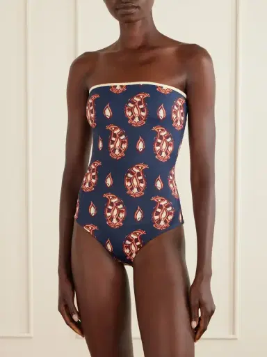 Johanna Ortiz Alta Mar Printed Strapless Swimsuit | Thumbnail 2 Johanna Ortiz Alta Mar Printed Strapless Swimsuit | Thumbnail 2