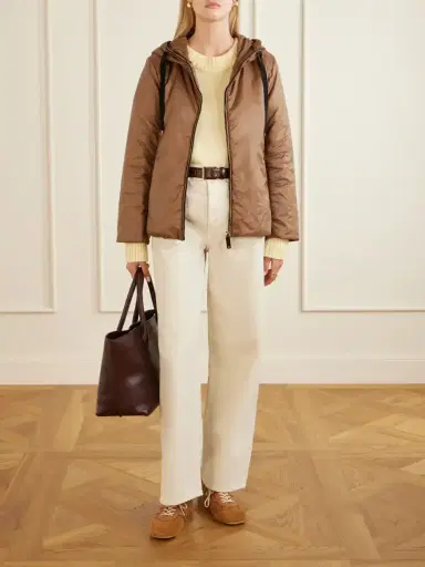 Max Mara Padded Hooded Shell Jacket | Thumbnail 2 Max Mara Padded Hooded Shell Jacket | Thumbnail 2
