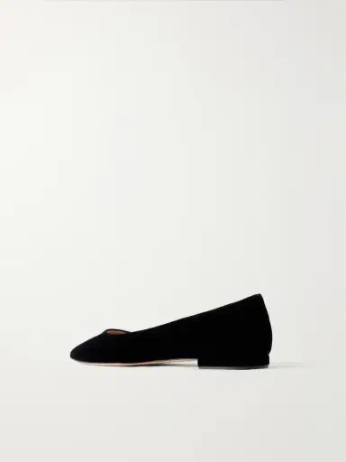 Gianvito Rossi Gianvito Velvet Ballet Flats | Thumbnail 3 Gianvito Rossi Gianvito Velvet Ballet Flats | Thumbnail 3