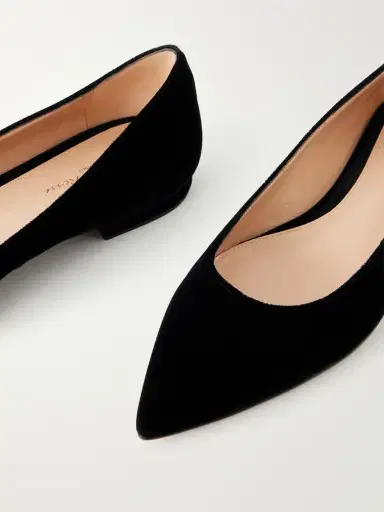 Gianvito Rossi Gianvito Velvet Ballet Flats | Thumbnail 5 Gianvito Rossi Gianvito Velvet Ballet Flats | Thumbnail 5