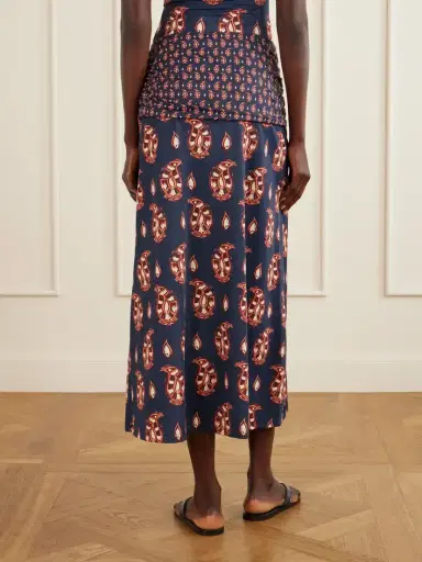 Johanna Ortiz Under The Sun Cutout Ruched Printed Stretch-jersey Skirt | Thumbnail 4 Johanna Ortiz Under The Sun Cutout Ruched Printed Stretch-jersey Skirt | Thumbnail 4