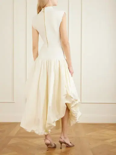 Aje Venetia Satin Midi Dress | Thumbnail 3 Aje Venetia Satin Midi Dress | Thumbnail 3