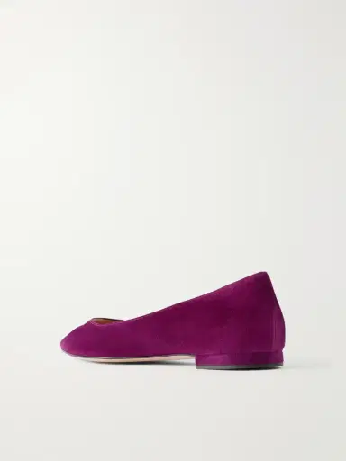 Gianvito Rossi Gianvito Suede Ballet Flats | Thumbnail 3 Gianvito Rossi Gianvito Suede Ballet Flats | Thumbnail 3
