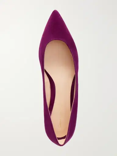 Gianvito Rossi Gianvito Suede Ballet Flats | Thumbnail 6 Gianvito Rossi Gianvito Suede Ballet Flats | Thumbnail 6