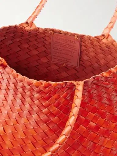 Dragon Diffusion Santa Croce Woven Leather Tote | Thumbnail 6 Dragon Diffusion Santa Croce Woven Leather Tote | Thumbnail 6