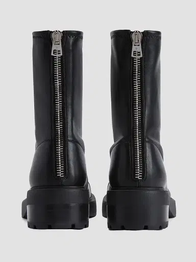 Giuseppe Zanotti Women's Morris 25MM Leather Ankle Boots - Nero | Thumbnail 3 Giuseppe Zanotti Women's Morris 25MM Leather Ankle Boots - Nero | Thumbnail 3