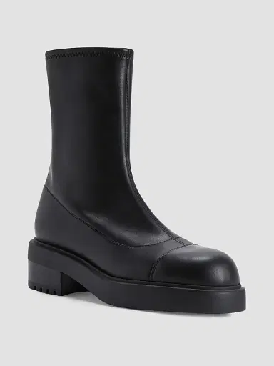 Giuseppe Zanotti Women's Morris 25MM Leather Ankle Boots - Nero | Thumbnail 5 Giuseppe Zanotti Women's Morris 25MM Leather Ankle Boots - Nero | Thumbnail 5