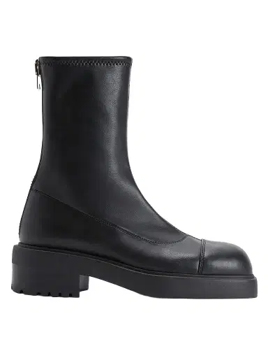 Giuseppe Zanotti Women's Morris 25MM Leather Ankle Boots - Nero | Thumbnail 1 Giuseppe Zanotti Women's Morris 25MM Leather Ankle Boots - Nero | Thumbnail 1