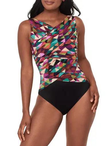 Miraclesuit Swim Women's Farfalle Brio One-Piece Swimsuit - Size 18 | Thumbnail 2 Miraclesuit Swim Women's Farfalle Brio One-Piece Swimsuit - Size 18 | Thumbnail 2