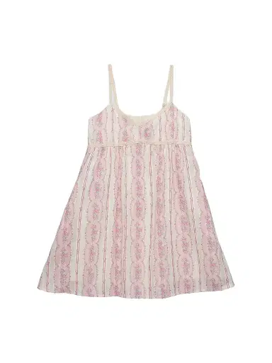 KatieJ NYC Girl's Floral Bloom Cotton Dress - Babypinkcottstrp | Thumbnail 1 KatieJ NYC Girl's Floral Bloom Cotton Dress - Babypinkcottstrp | Thumbnail 1