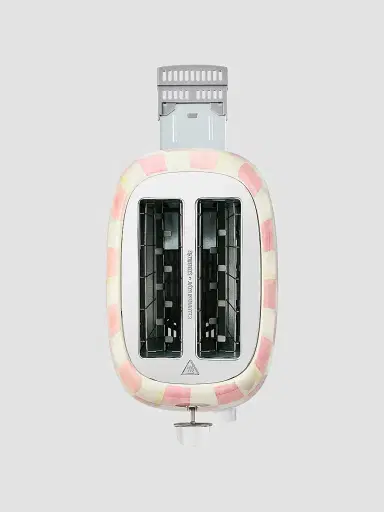 MacKenzie-Childs Rosy Check 2-Slice Toaster | Thumbnail 4 MacKenzie-Childs Rosy Check 2-Slice Toaster | Thumbnail 4