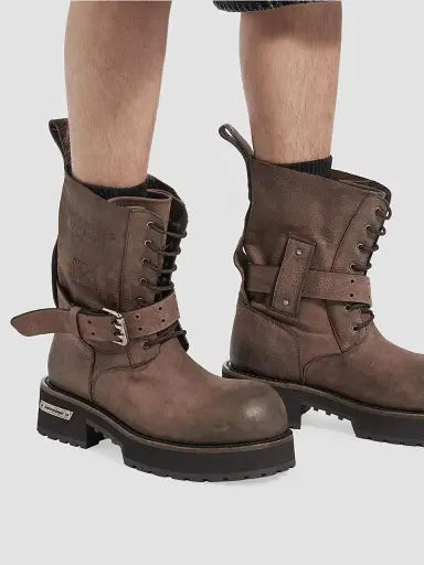 Balenciaga Men's Venom Lace-Up Boots | Thumbnail 6 Balenciaga Men's Venom Lace-Up Boots | Thumbnail 6