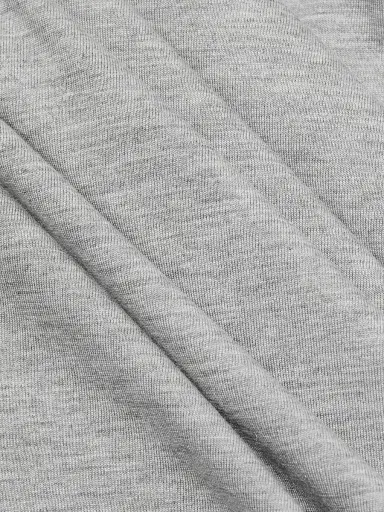 Toteme Women's Cotton-Blend Classic T-Shirt - Mid Grey Melange | Thumbnail 7 Toteme Women's Cotton-Blend Classic T-Shirt - Mid Grey Melange | Thumbnail 7