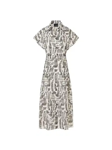 Akris Women's Printed Cotton Midi Shirtdress | Thumbnail 1 Akris Women's Printed Cotton Midi Shirtdress | Thumbnail 1