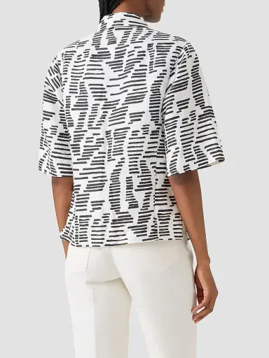 Akris Women's Dance Movements Linen Toile Blouse | Thumbnail 3 Akris Women's Dance Movements Linen Toile Blouse | Thumbnail 3