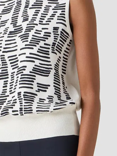 Akris Women's Printed Silk Top | Thumbnail 5 Akris Women's Printed Silk Top | Thumbnail 5