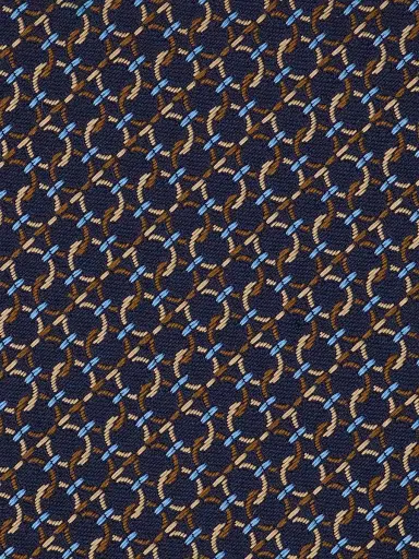 Ferragamo Men's Gancini Silk Jacquard Tie - Marrone | Thumbnail 4 Ferragamo Men's Gancini Silk Jacquard Tie - Marrone | Thumbnail 4