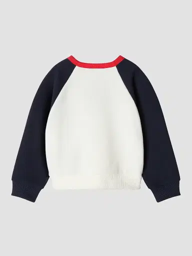 Versace Baby's & Little Kid's Logo Crewneck Sweatshirt - Dark Navy - Size 3 | Thumbnail 2 Versace Baby's & Little Kid's Logo Crewneck Sweatshirt - Dark Navy - Size 3 | Thumbnail 2