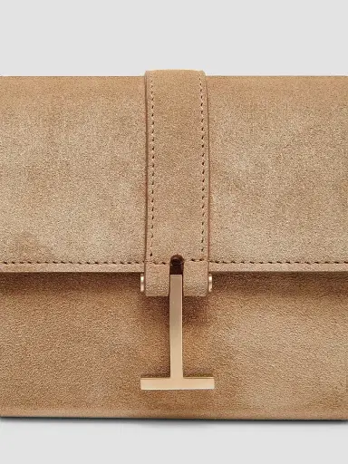 Tom Ford Women's Kara Suede Wallet-On-Chain Bag | Thumbnail 5 Tom Ford Women's Kara Suede Wallet-On-Chain Bag | Thumbnail 5