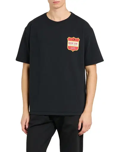 Rhude Men's Filtaro Crest T-Shirt - Vintage White Red | Thumbnail 3 Rhude Men's Filtaro Crest T-Shirt - Vintage White Red | Thumbnail 3