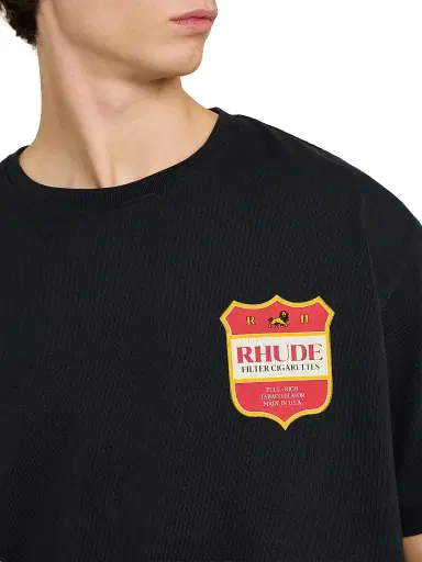 Rhude Men's Filtaro Crest T-Shirt - Vintage White Red | Thumbnail 6 Rhude Men's Filtaro Crest T-Shirt - Vintage White Red | Thumbnail 6