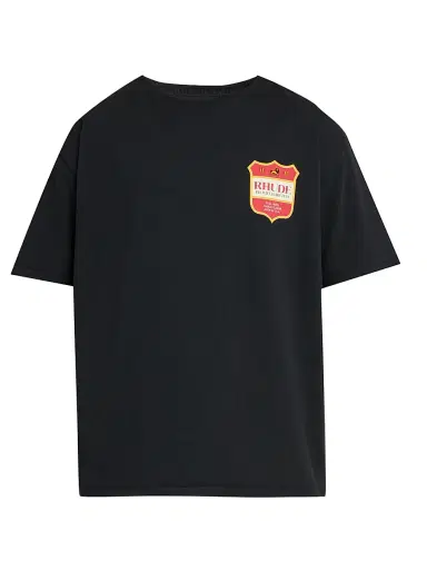 Rhude Men's Filtaro Crest T-Shirt - Vintage White Red | Thumbnail 1 Rhude Men's Filtaro Crest T-Shirt - Vintage White Red | Thumbnail 1