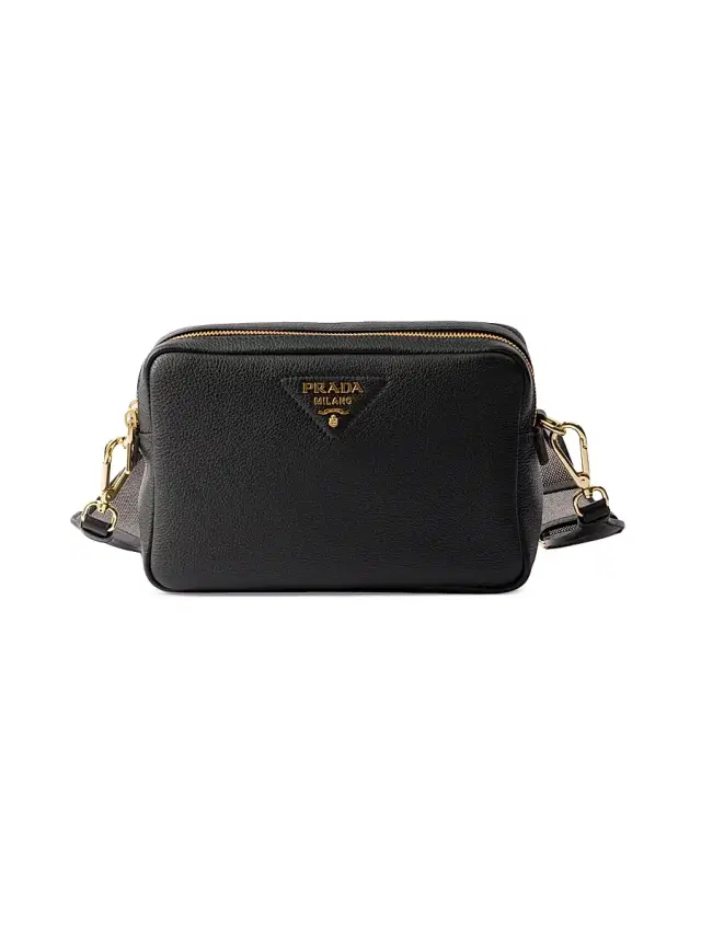 Women's Leather Shoulder Bag - Black Women's Leather Shoulder Bag - Black