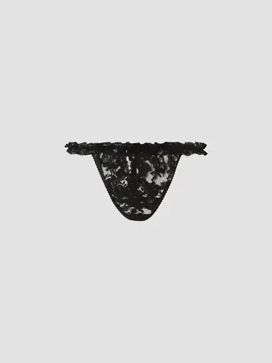 Dolce & Gabbana Women's Ruffled Lace Brief - Black | Thumbnail 2 Dolce & Gabbana Women's Ruffled Lace Brief - Black | Thumbnail 2