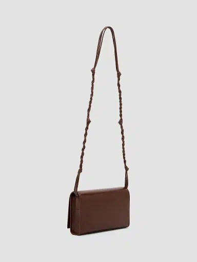 Jil Sander Women's Tangle Leather Wallet-On-Strap | Thumbnail 4 Jil Sander Women's Tangle Leather Wallet-On-Strap | Thumbnail 4