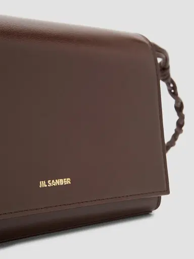 Jil Sander Women's Tangle Leather Wallet-On-Strap | Thumbnail 5 Jil Sander Women's Tangle Leather Wallet-On-Strap | Thumbnail 5