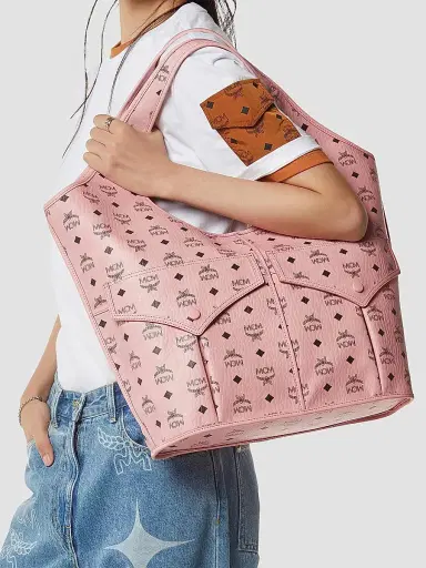 MCM Women's Aren VI Leni Shopper Tote Bag | Thumbnail 2 MCM Women's Aren VI Leni Shopper Tote Bag | Thumbnail 2