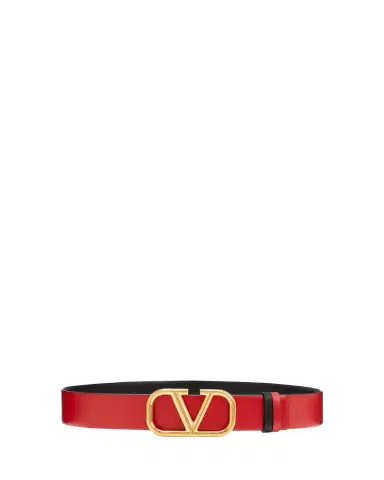 Valentino Garavani VLogo Leather Belt, 40mm | Thumbnail 1 Valentino Garavani VLogo Leather Belt, 40mm | Thumbnail 1