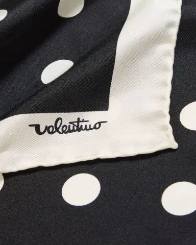 Valentino Garavani Opticool Print Silk Scarf | Thumbnail 4 Valentino Garavani Opticool Print Silk Scarf | Thumbnail 4