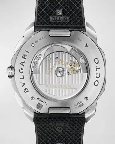 BVLGARI 42mm Octo Roma Automatic Watch with Black Dial | Thumbnail 5 BVLGARI 42mm Octo Roma Automatic Watch with Black Dial | Thumbnail 5