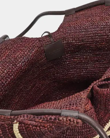Zimmermann Goldentime Medium Ruffle Tote Bag in Raffia | Thumbnail 2 Zimmermann Goldentime Medium Ruffle Tote Bag in Raffia | Thumbnail 2