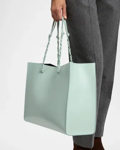 Jil Sander Tangle East-West Leather Shopper Tote Bag | Thumbnail 2 Jil Sander Tangle East-West Leather Shopper Tote Bag | Thumbnail 2