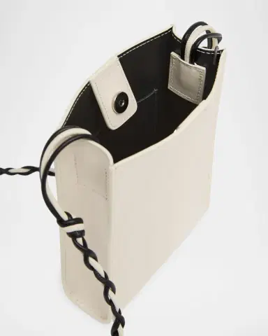 Jil Sander Tangle Small Leather Crossbody Bag | Thumbnail 4 Jil Sander Tangle Small Leather Crossbody Bag | Thumbnail 4